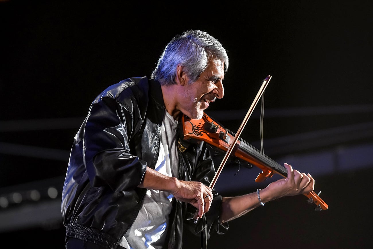 Peteco Carabajal en el Festival Nacional del Folklore de Cosquín 2024. (La Voz)