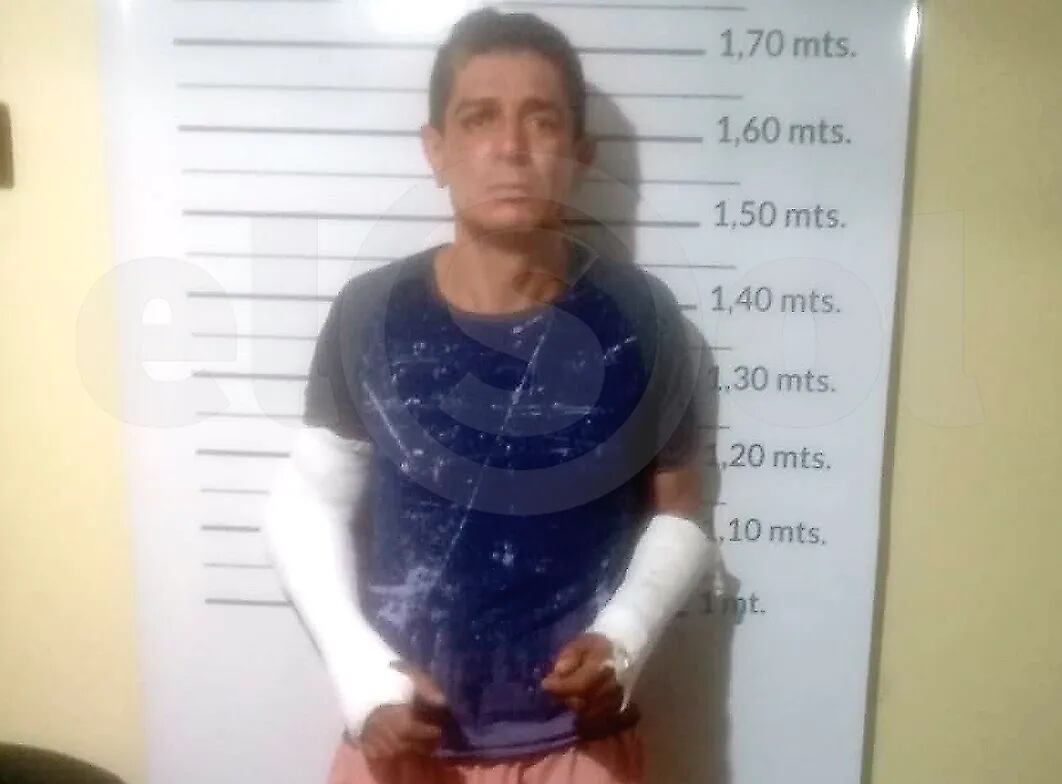 Juan Emilio Escobar tiene numerosos antecedentes penales y fue condenado en 3 ocasiones.