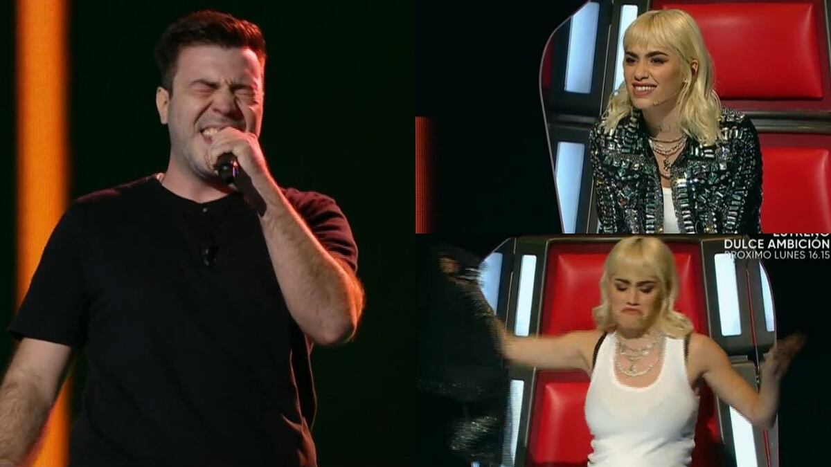 La Voz Argentina: Eduardo Morón, el mendocino que hizo delirar a Lali Espósito al ritmo del rock