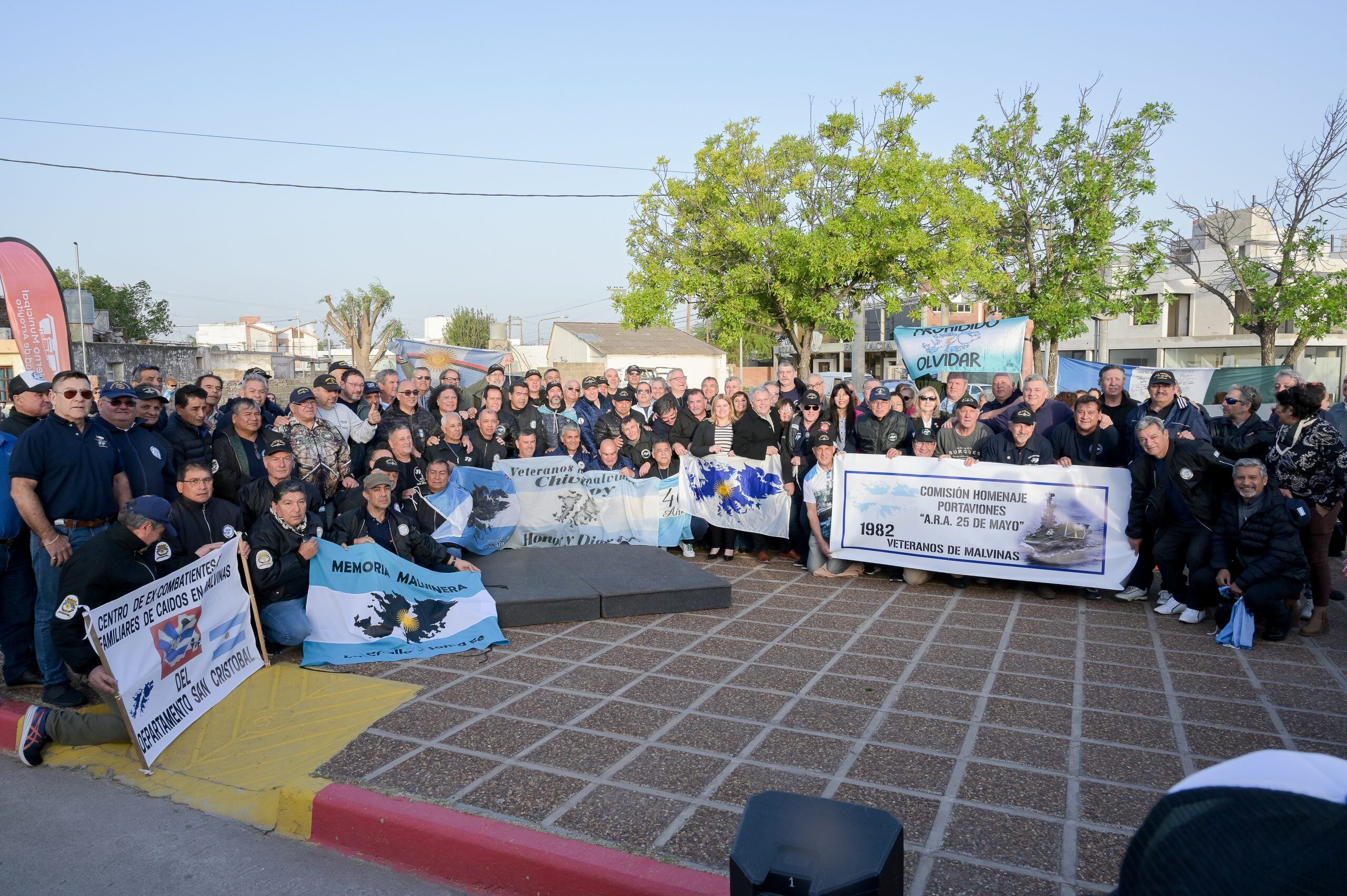 Veteranos del Ara 25 de Mayo en Arroyito