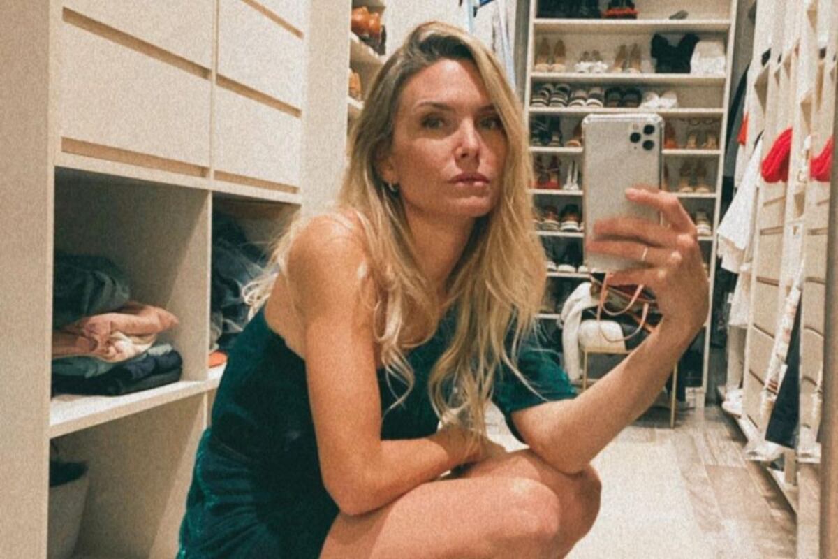 Sofía Zámolo desafió al frío con fotos en ropa interior