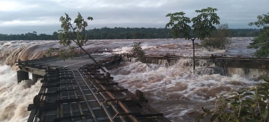 Reabren el circuito de la Garganta del Diablo de las Cataratas de Puerto Iguazú.