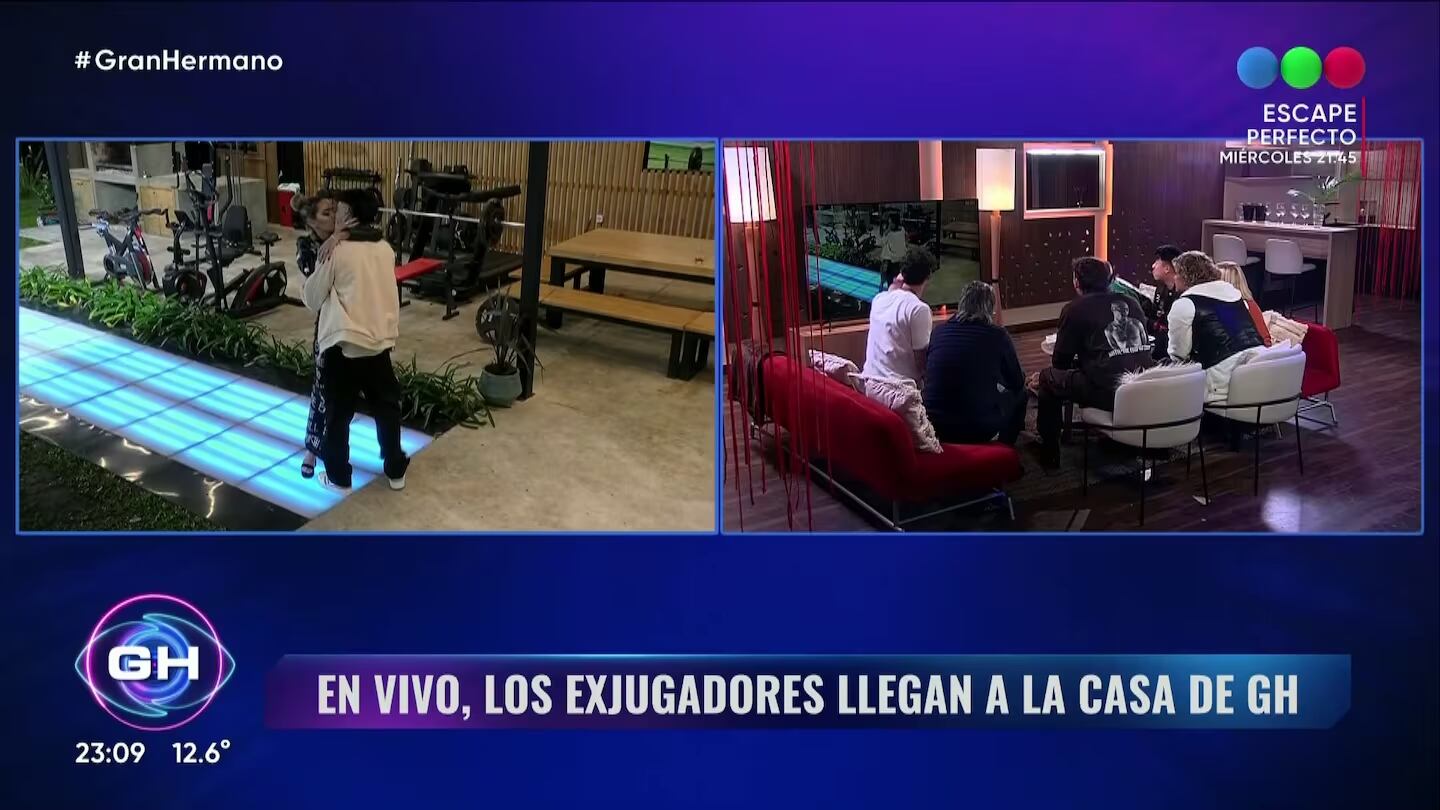 Sabrina y Alan confirmaron su relación con un beso en vivo en Gran Hermano 2024