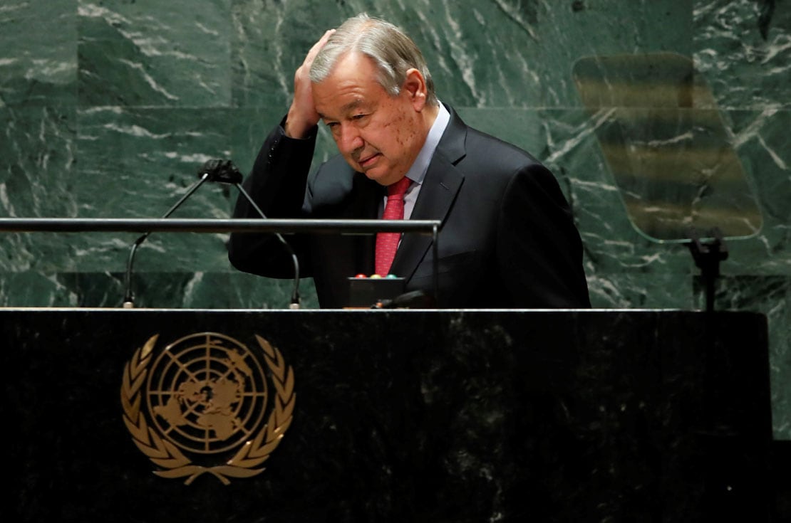 Antonio Guterres. (Eduardo Munoz/Pool Photo vía AP/Archivo)