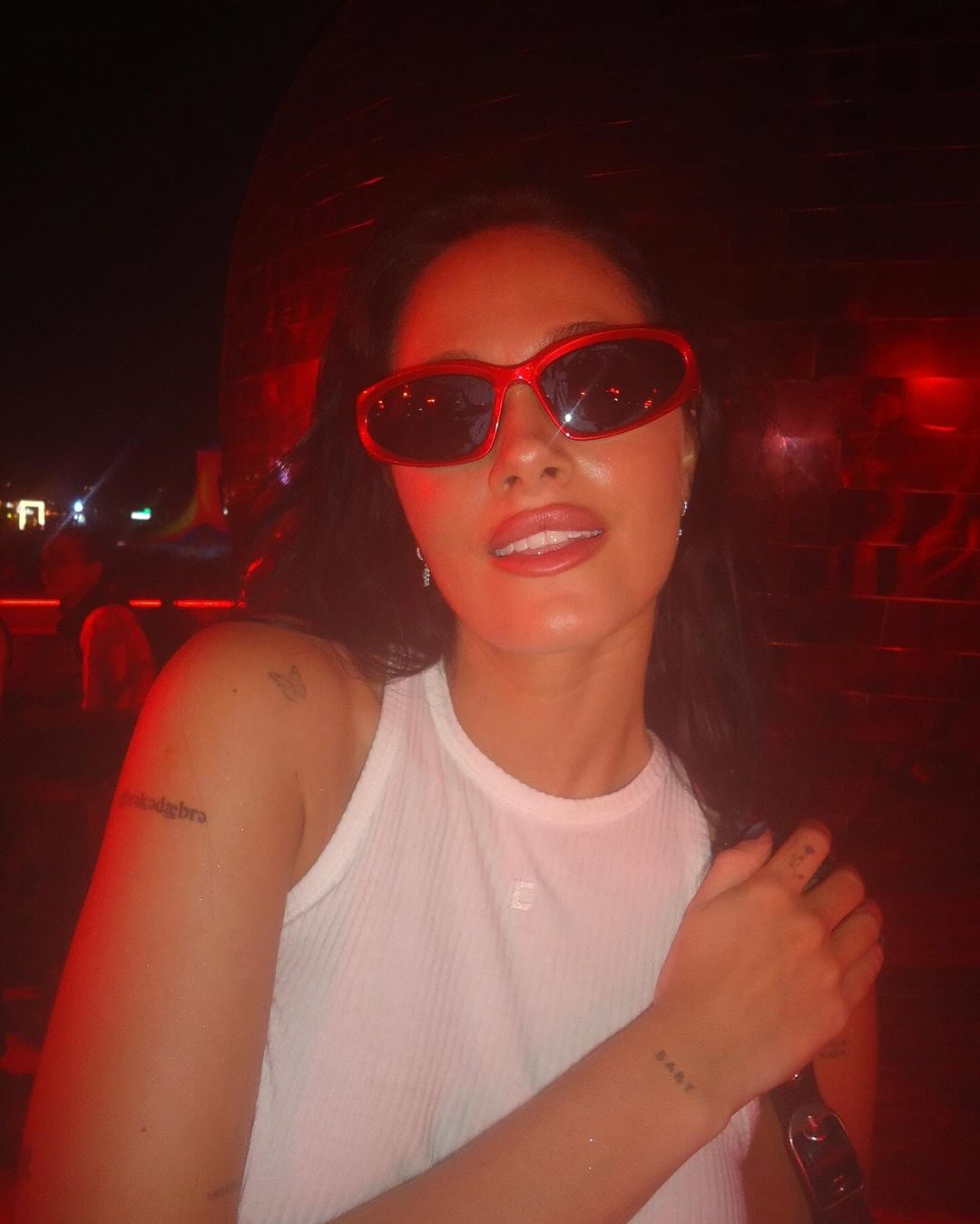 Oriana Sabatini cautivó en el Lollapalooza con un impactante look