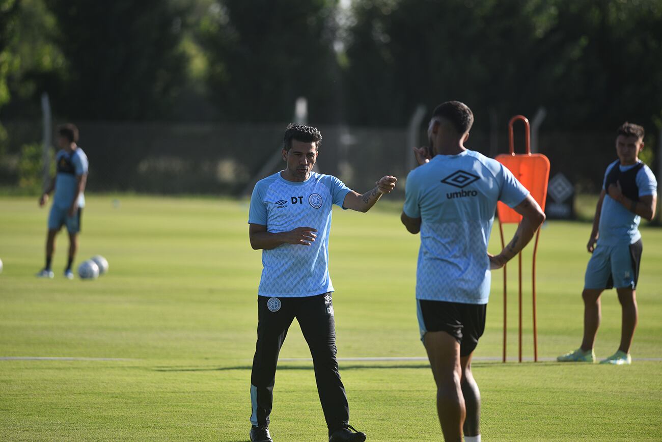 Entrenamiento de Belgrano en Villa Esquiu
 (Pedro Castillo / La Voz)