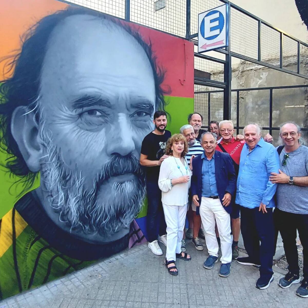 Vandalizan un mural de Roberto Fontanarrosa inaugurado hace tres semanas en Rosario