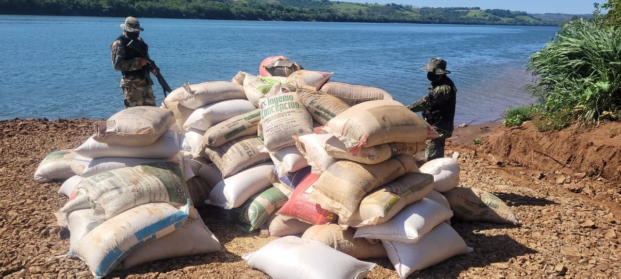 Prefectura Naval secuestró soja ilegal en El Soberbio.