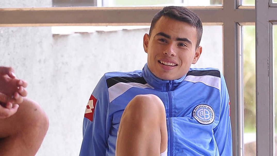 Lucas Zelarayán y su debut en Belgrano, con 19 años.