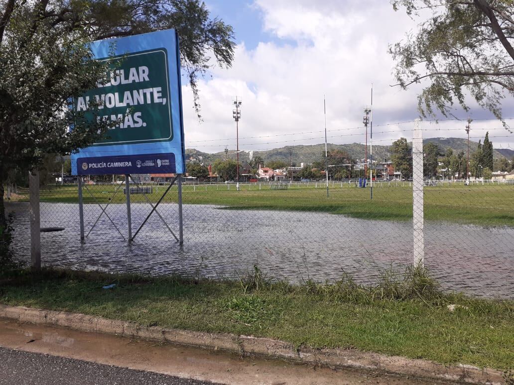 La costanera de Carlos Paz después del temporal.