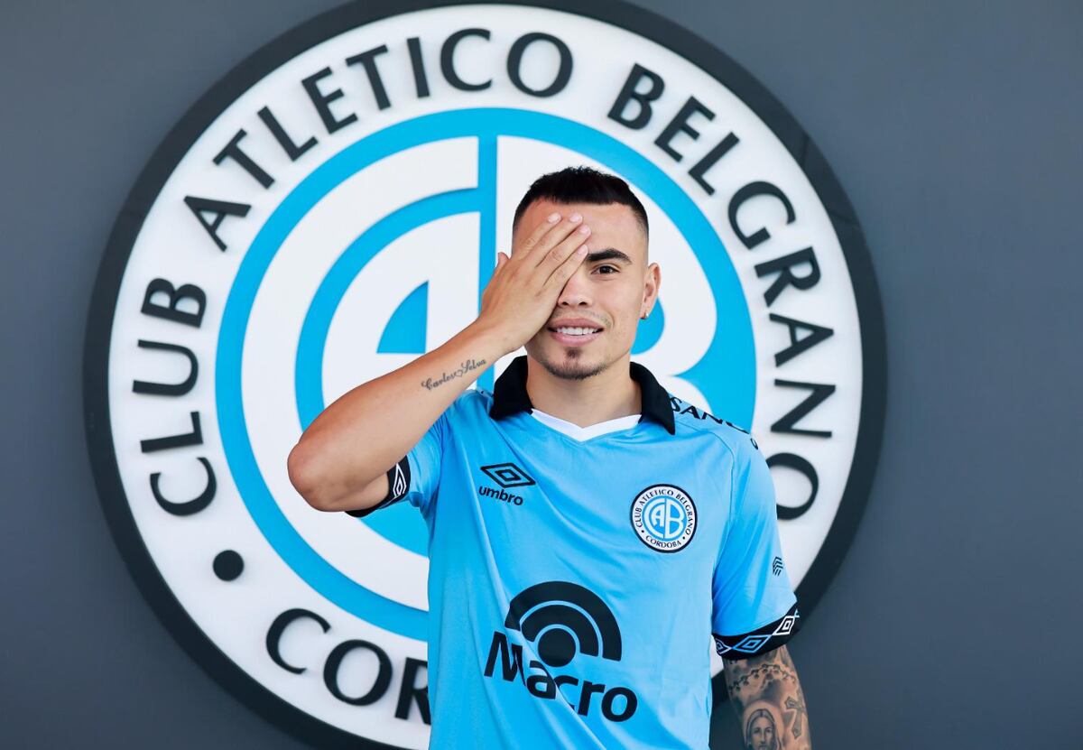 Belgrano postergó la presentación del “Chino” Zelarayán; los motivos y cuándo sería