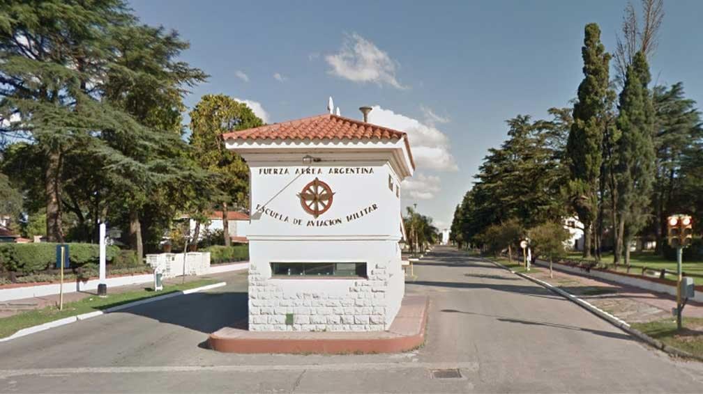 SEDE. De la Escuela de Aviación Militar (Captura/©Google Street View).