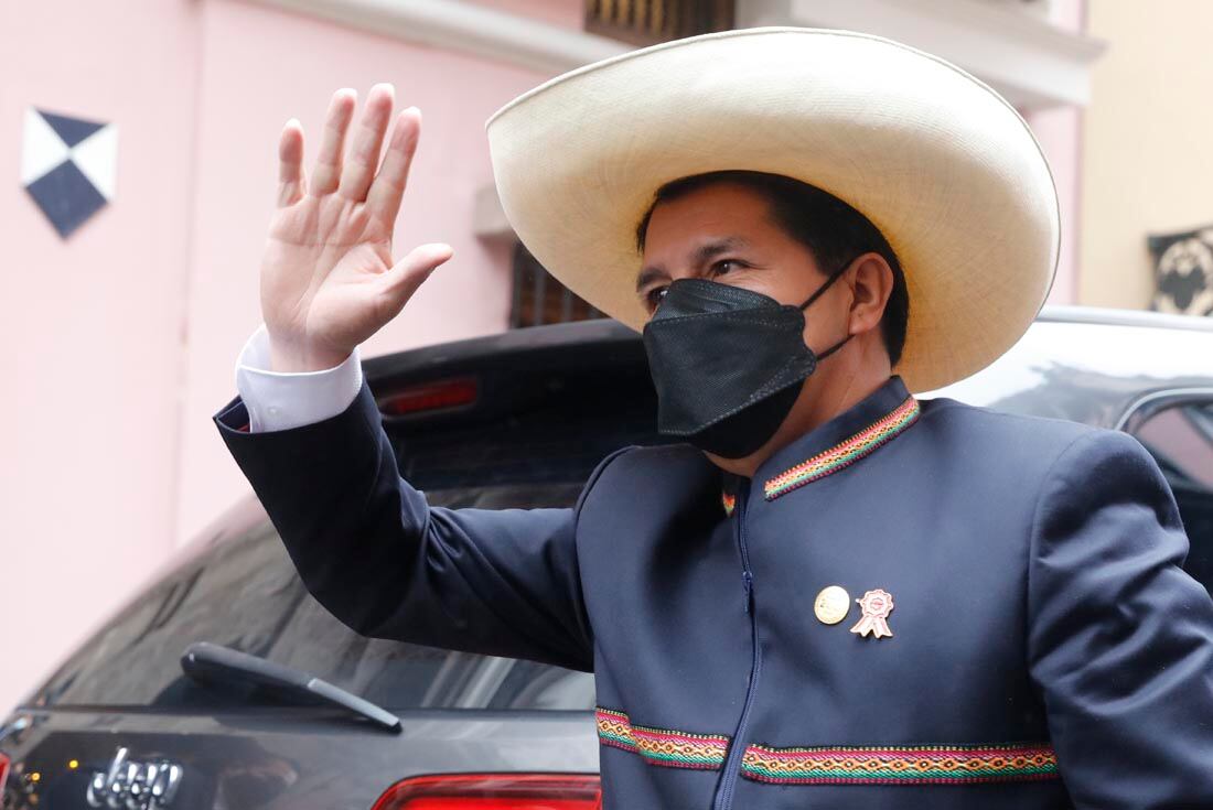 Asunción presidencial de Pedro Castillo en Perú (AP)