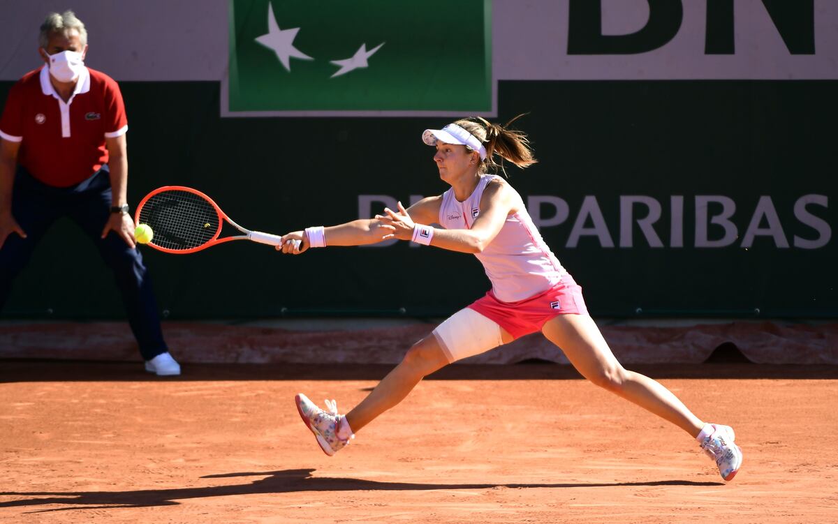 “Esperaba más de mí”, admitió Nadia Podoroska con tristeza en Roland Garros
