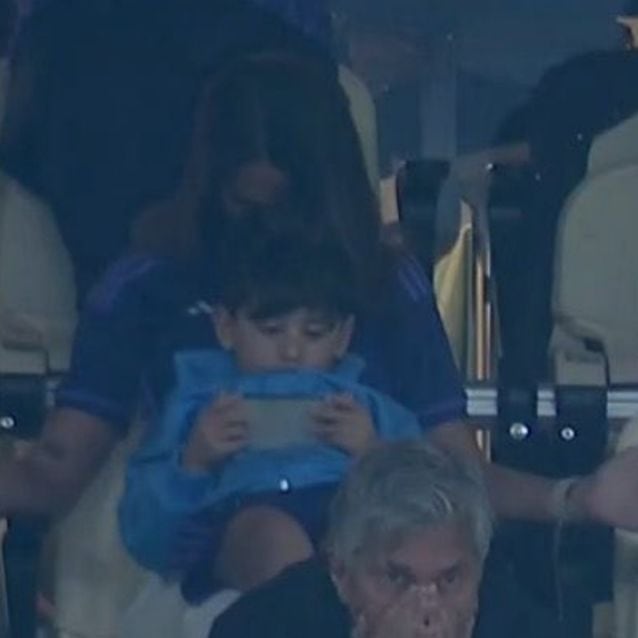 Antonela y los Messi vivieron a pleno cada momento del partido.