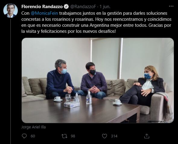 Florencio Randazzo busca construir un frente alternativo.