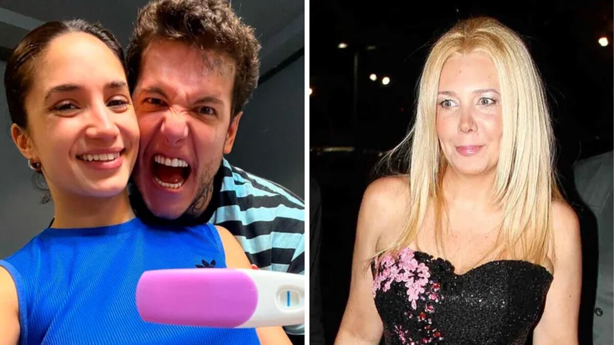 La reacción de Mariana Nannis al conocer que Alex Caniggia y Melody Luz esperan su primer bebé
