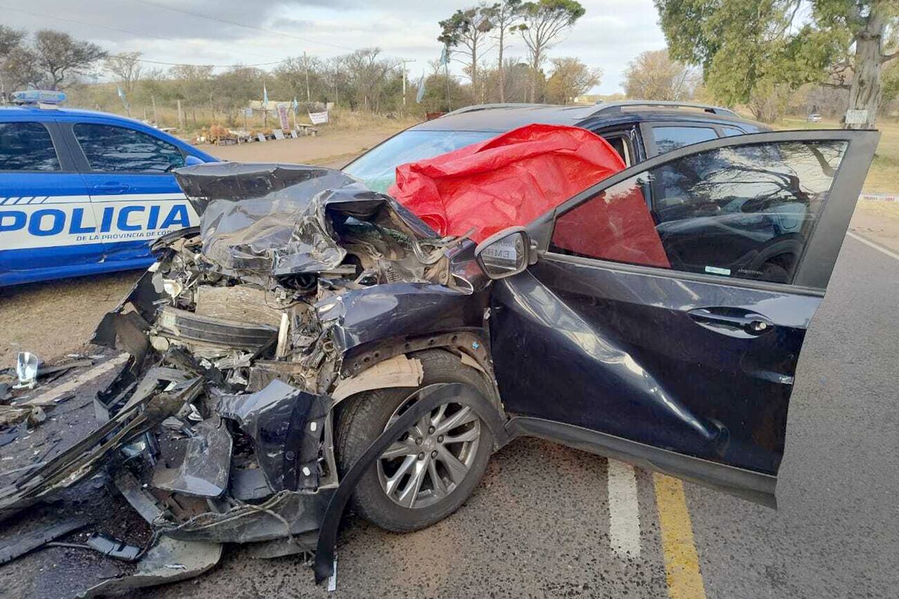 Siniestro con tres muertes en Embalse. (La Voz)