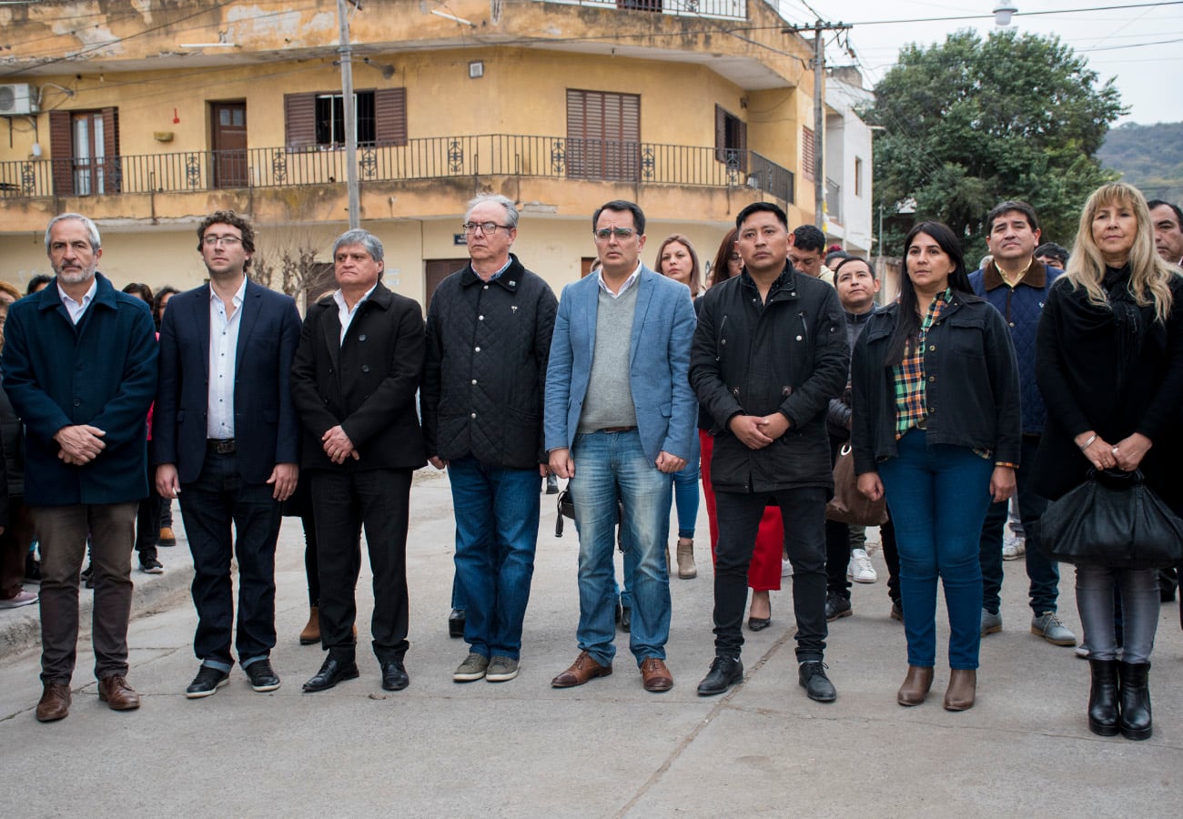 Autoridades de la Provincia y del municipio capitalino asistieron a los actos  por el 59° aniversario del barrio San Cayetano, en San Salvador de Jujuy.