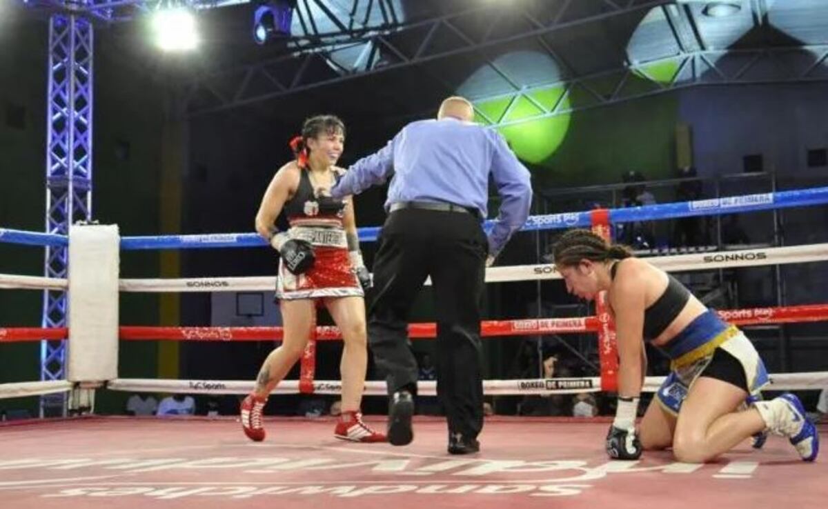 Romina Guichapani perdió por nocáut técnico