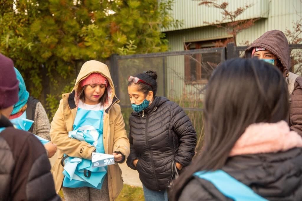 Los vecinos recibieron con alegría la propuesta ya que la temática de este año es Malvinas y tiene mucho que ver con la identidad del barrio y de todos los fueguinos.