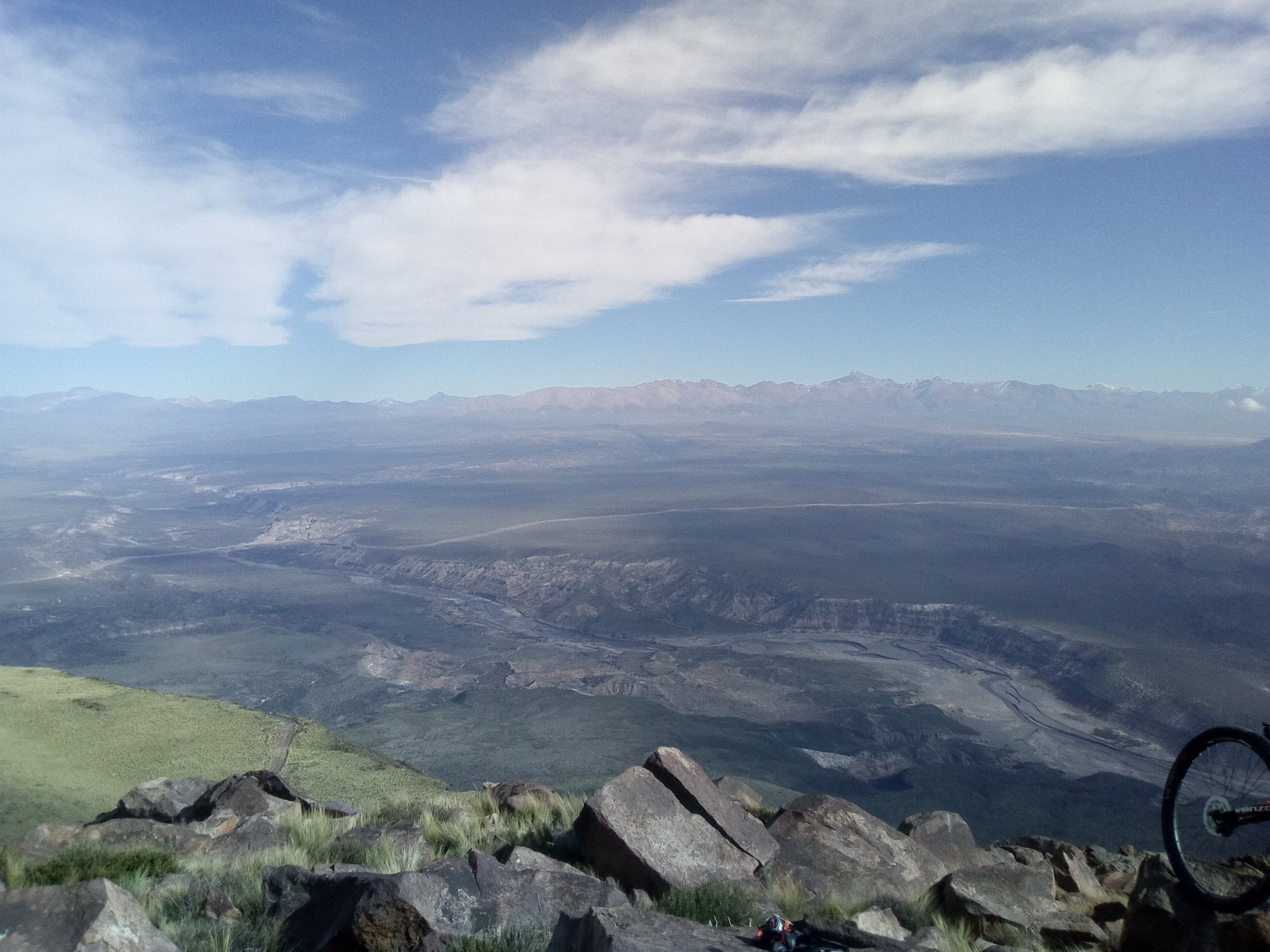 Cumbre del Cerro Diamante.