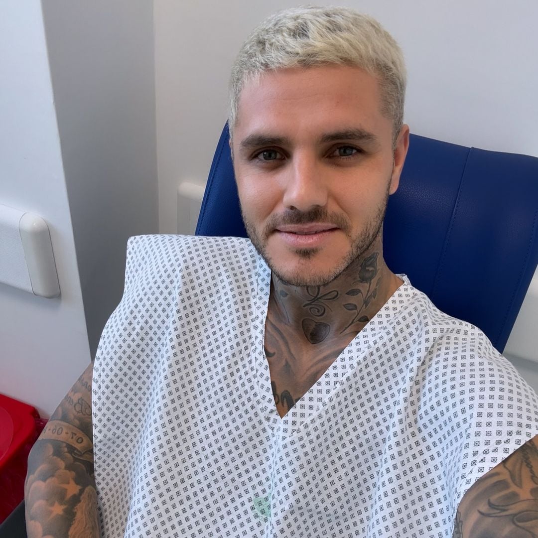 Mauro Icardi fue operado de la rotura de ligamento cruzado