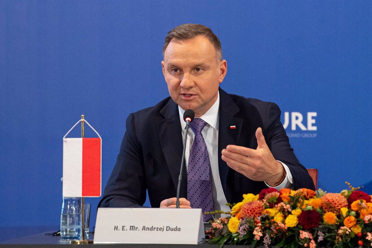 El presidente polaco, Andrzej Duda.