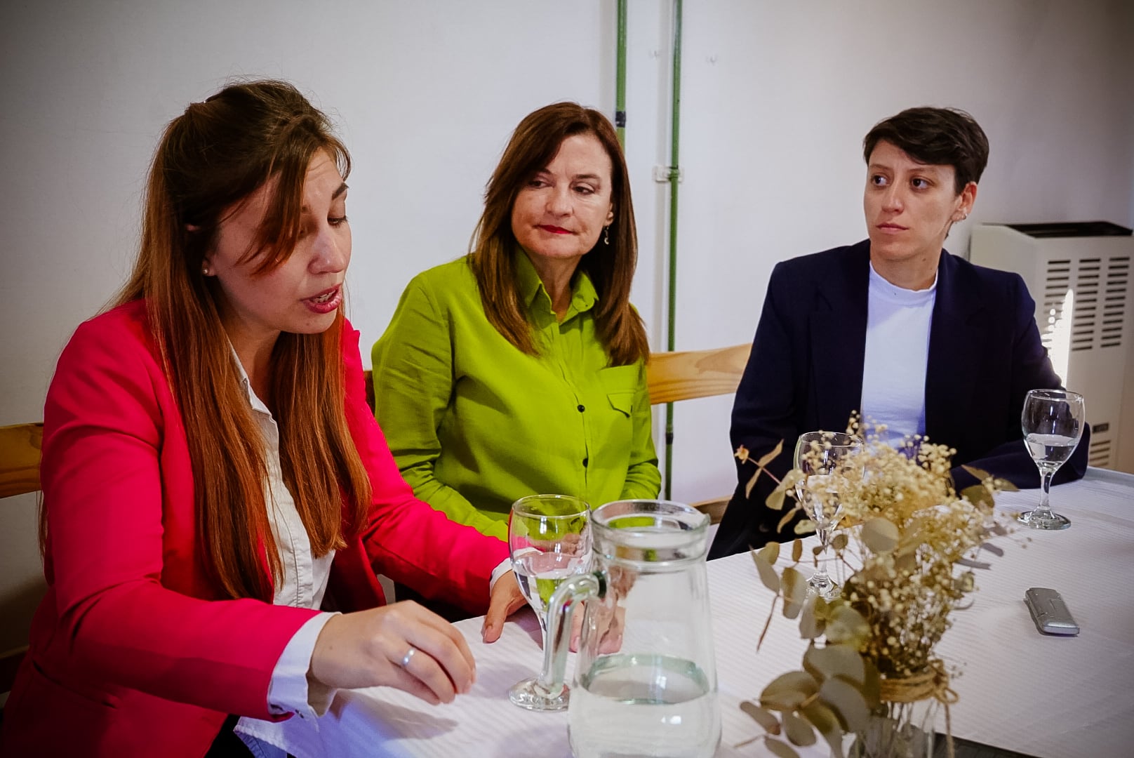 Lucía Gómez recibió a la Ministra de Género y Diversidad de la Provincia