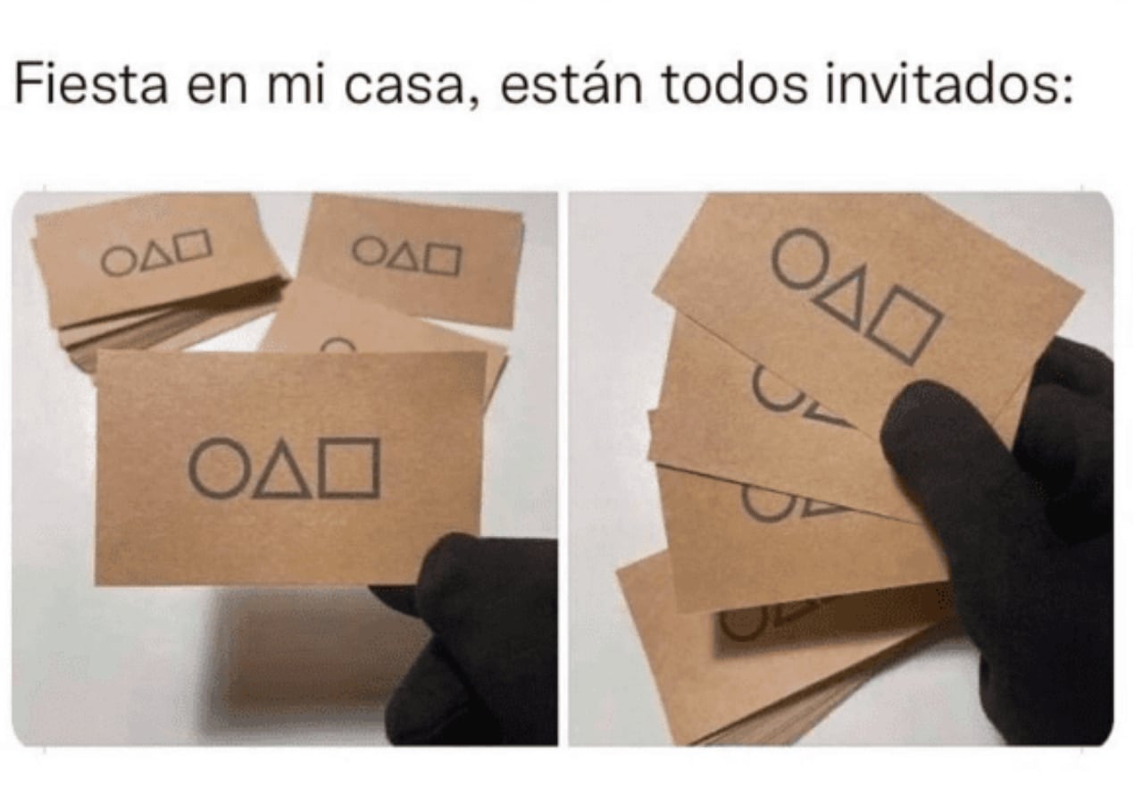 Memes de "El juego del calamar"