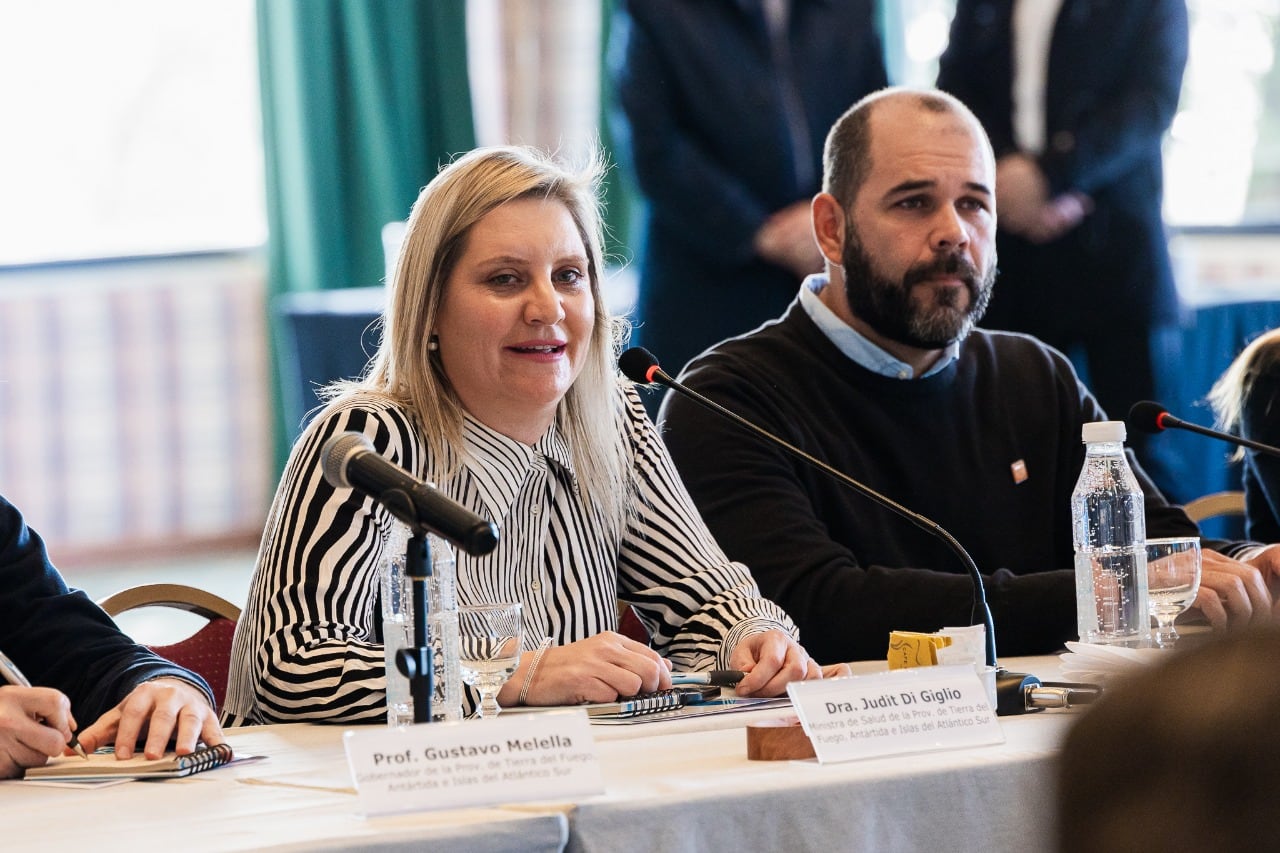 Judit Di Giglio remarcó el honor de realizar el COFESA en la ciudad y destacó el trabajo del personal de salud.