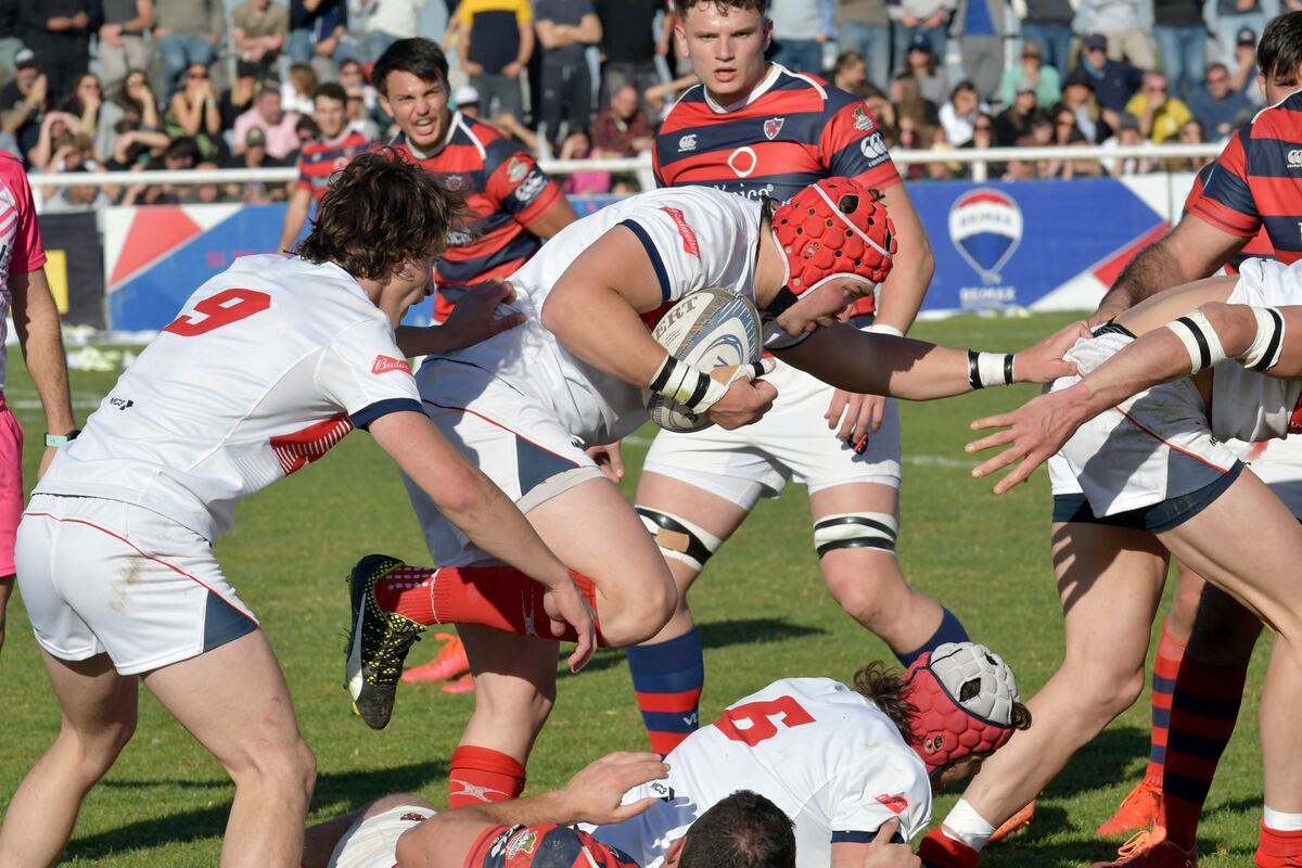 Rugby: Marista se quedó con el clásico mendocino y es el único líder del Top 8