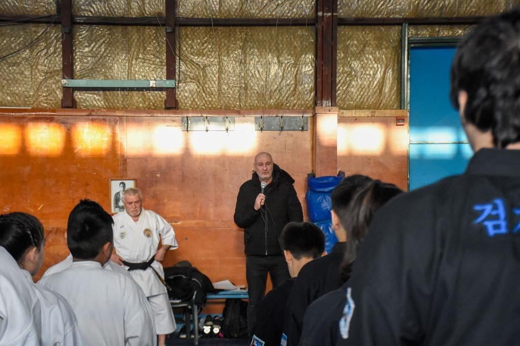 Encuentro de artes marciales en Ushuaia