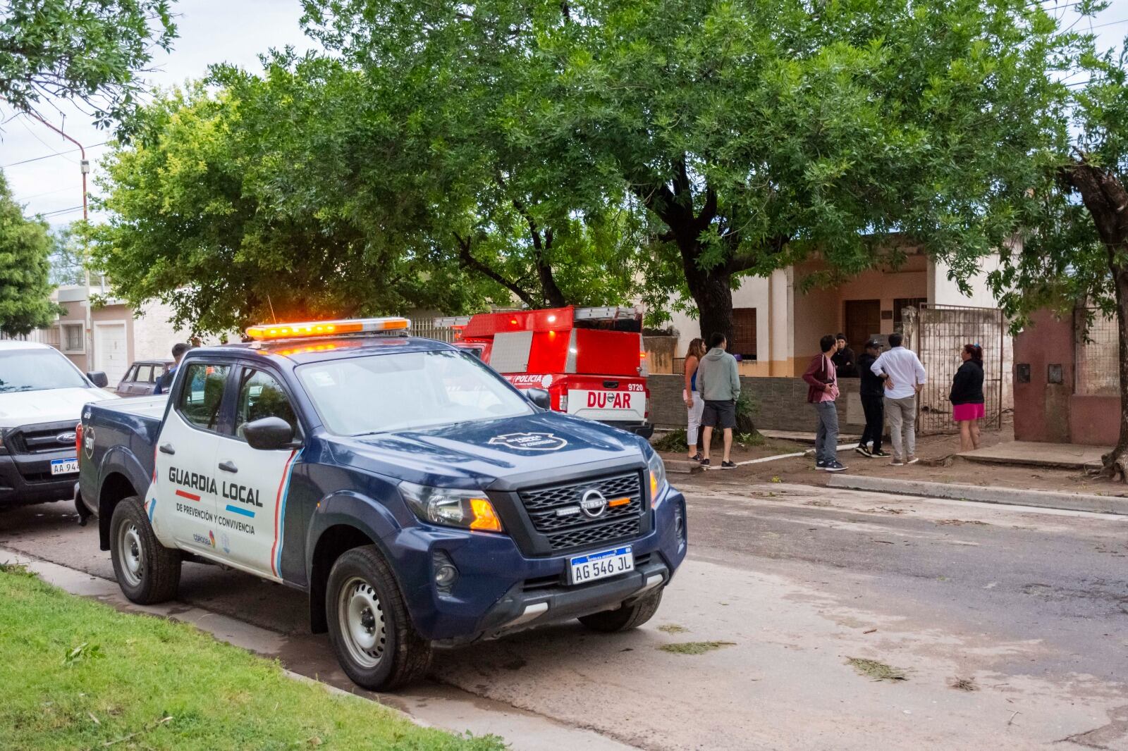 Después de la tormenta. Río Cuarto trabaja para volver a la normalidad (Gentileza).