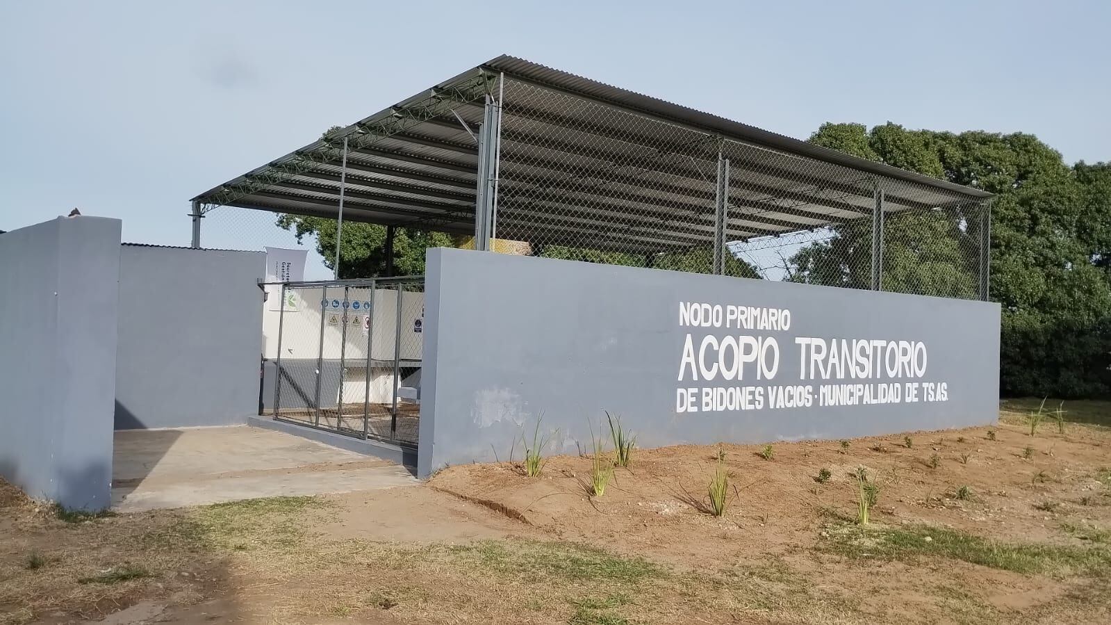 Inauguración de la Planta de acopio transitorio de bidones de agroquímicos de Orense