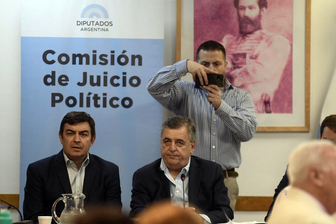 La comisión de Juicio Político de la Cámara de Diputados se reunió para escuchar a legisladores oficialistas y opositores, asociaciones de juristas y de derechos sociales y abogados, quienes fundamentarán sus pedidos de enjuiciamiento a la Corte Suprema de Justicia.  (Federico López Claro)