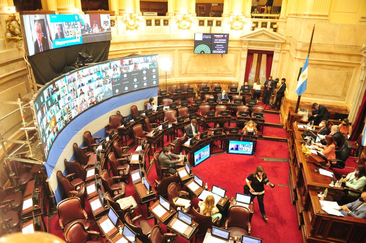 El Senado aprobó el proyecto para designar al procurador sin los dos tercios. (Foto: Clarín)