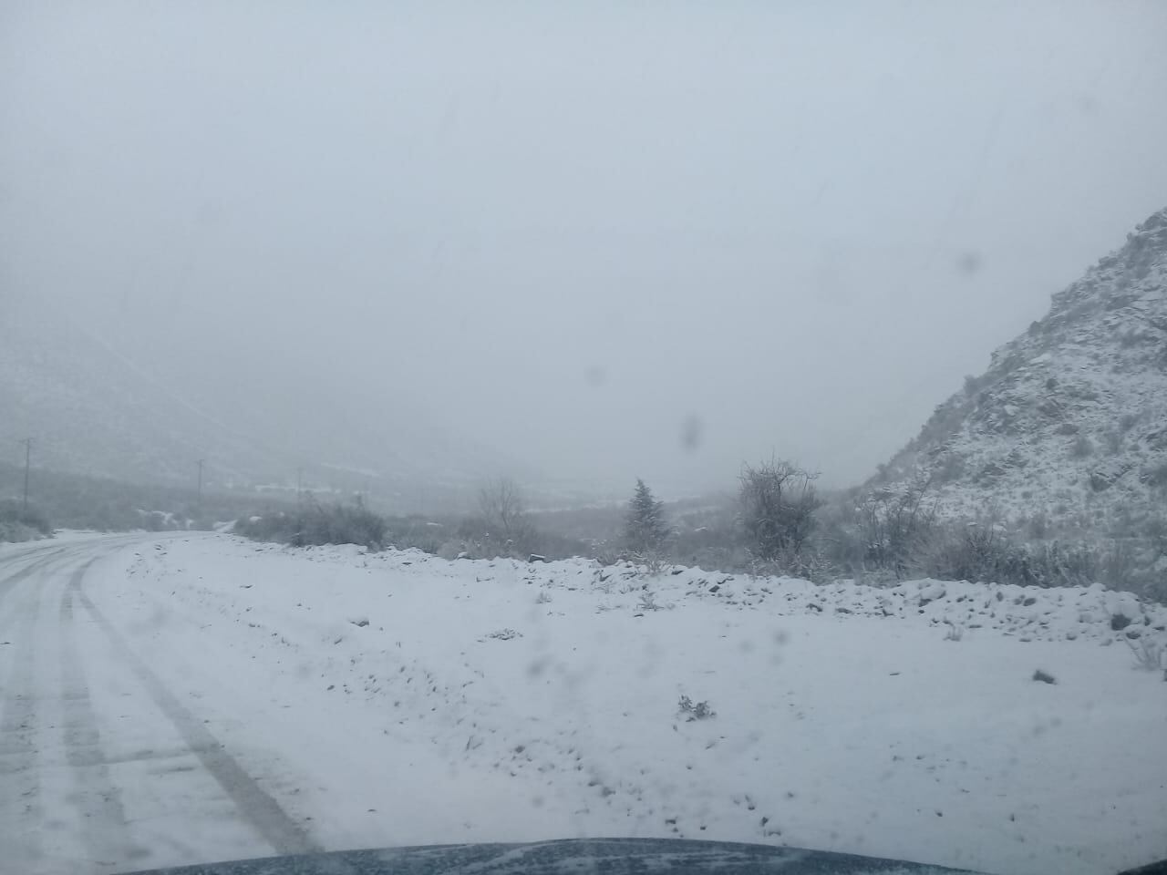 Nevada en Vallecitos.