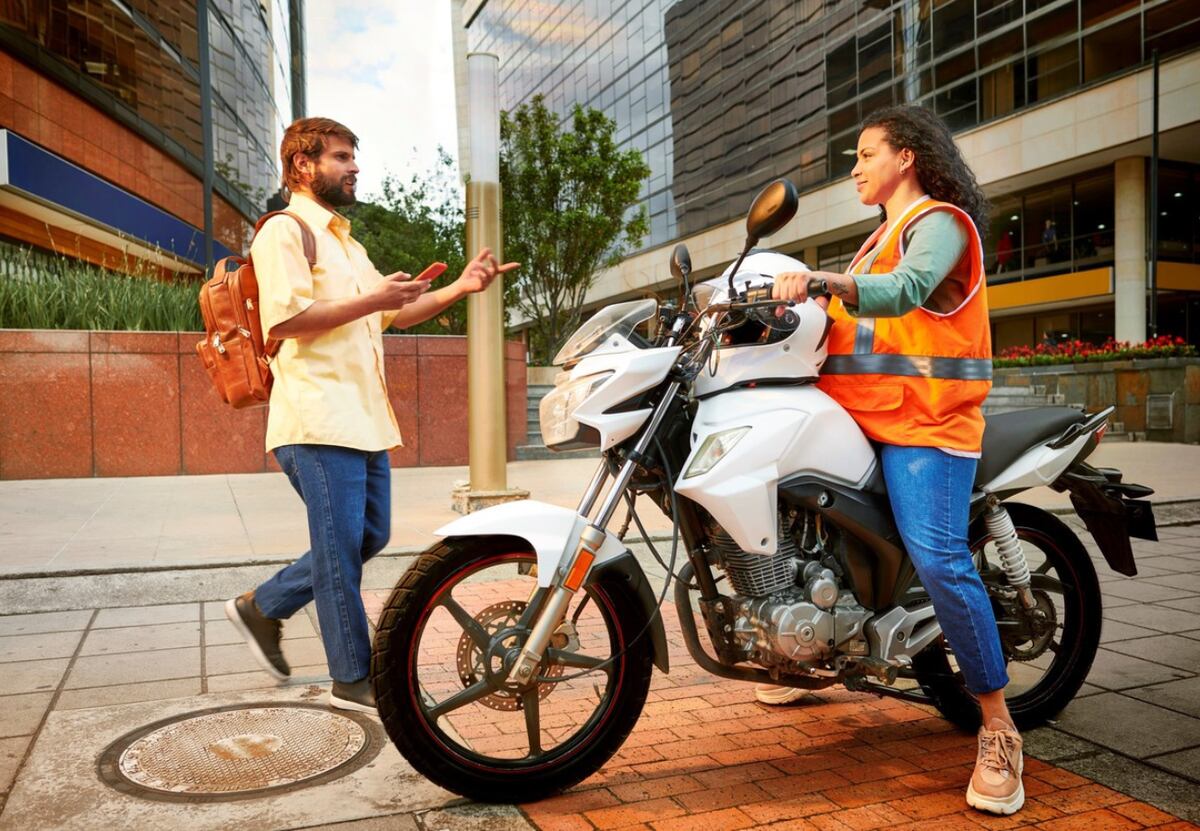 ¡Insólito! Pidió un Didi moto y el conductor sacó una balanza y le pidió que se pesara: “No te puedo llevar”