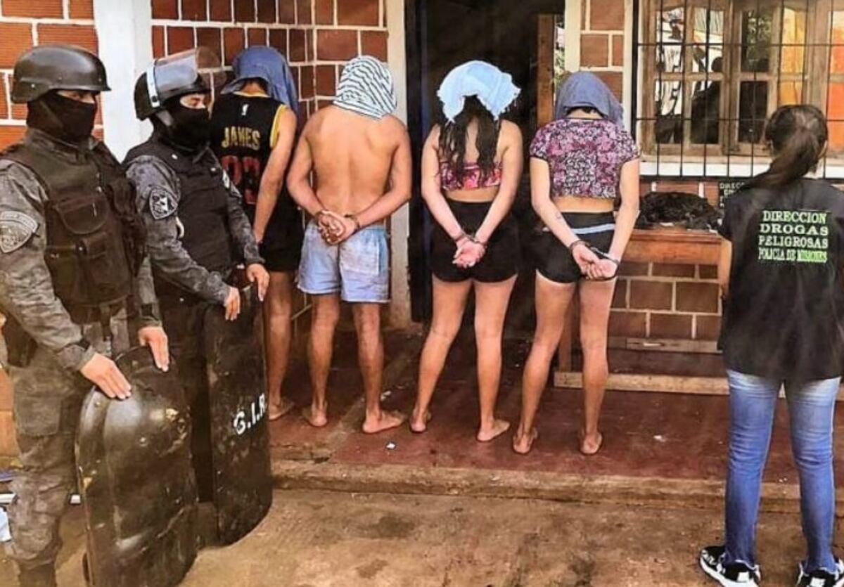 Garupá: desarticulan otro punto de narcomenudeo y varias personas fueron detenidas