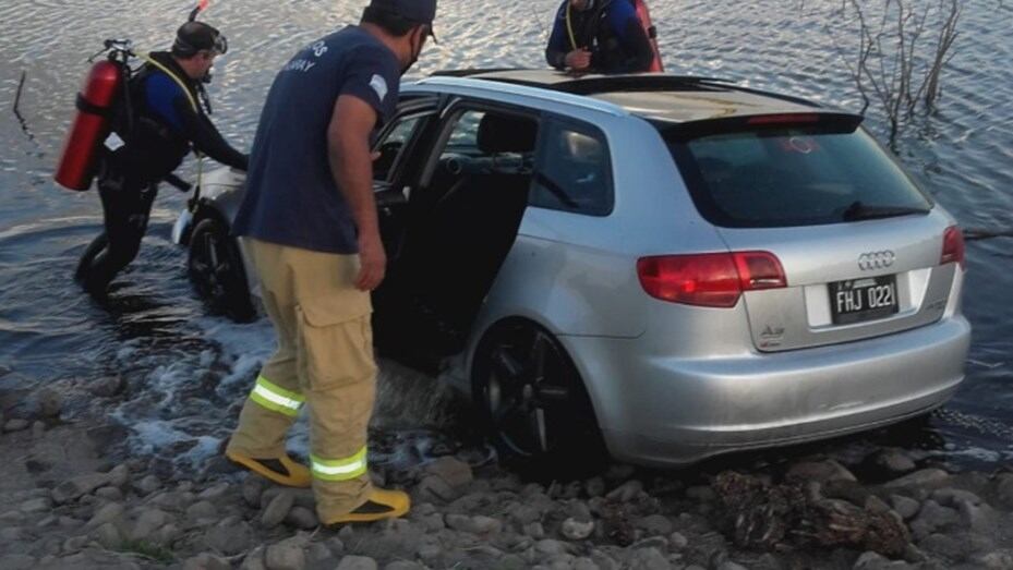 Accidente en el Dique Paso de las Piedras