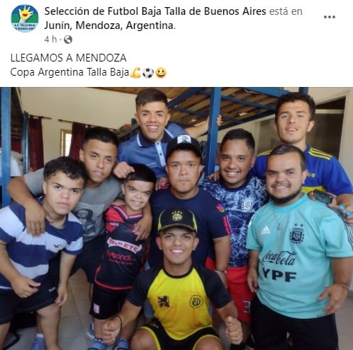 La delegación de Buenos Aires ya está en Junín, Mendoza para disputar la Copa Argentina.