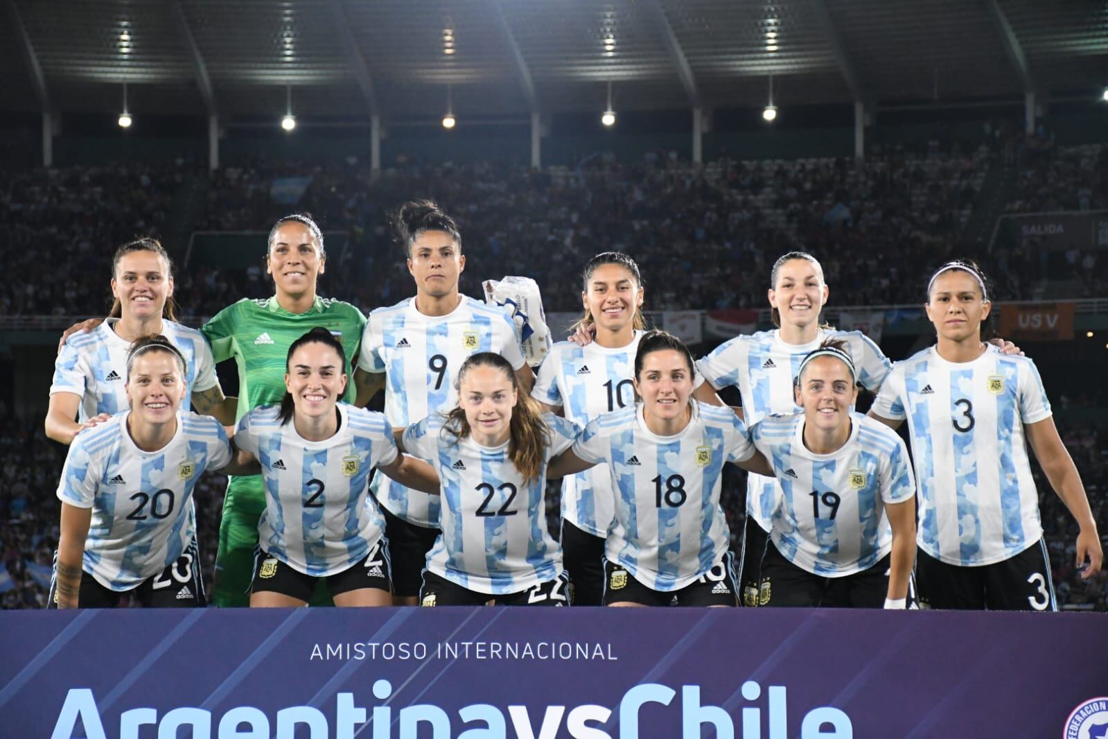 Selección Argentina con Banini