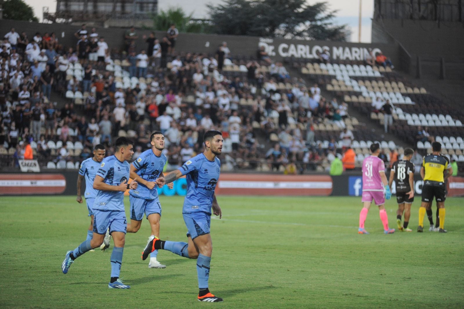 Platense vs Belgrano. (La Voz)