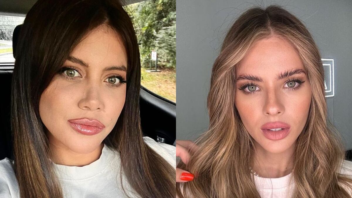Como Wanda Nara o la China Suárez: cómo saber qué color de pelo te va mejor
