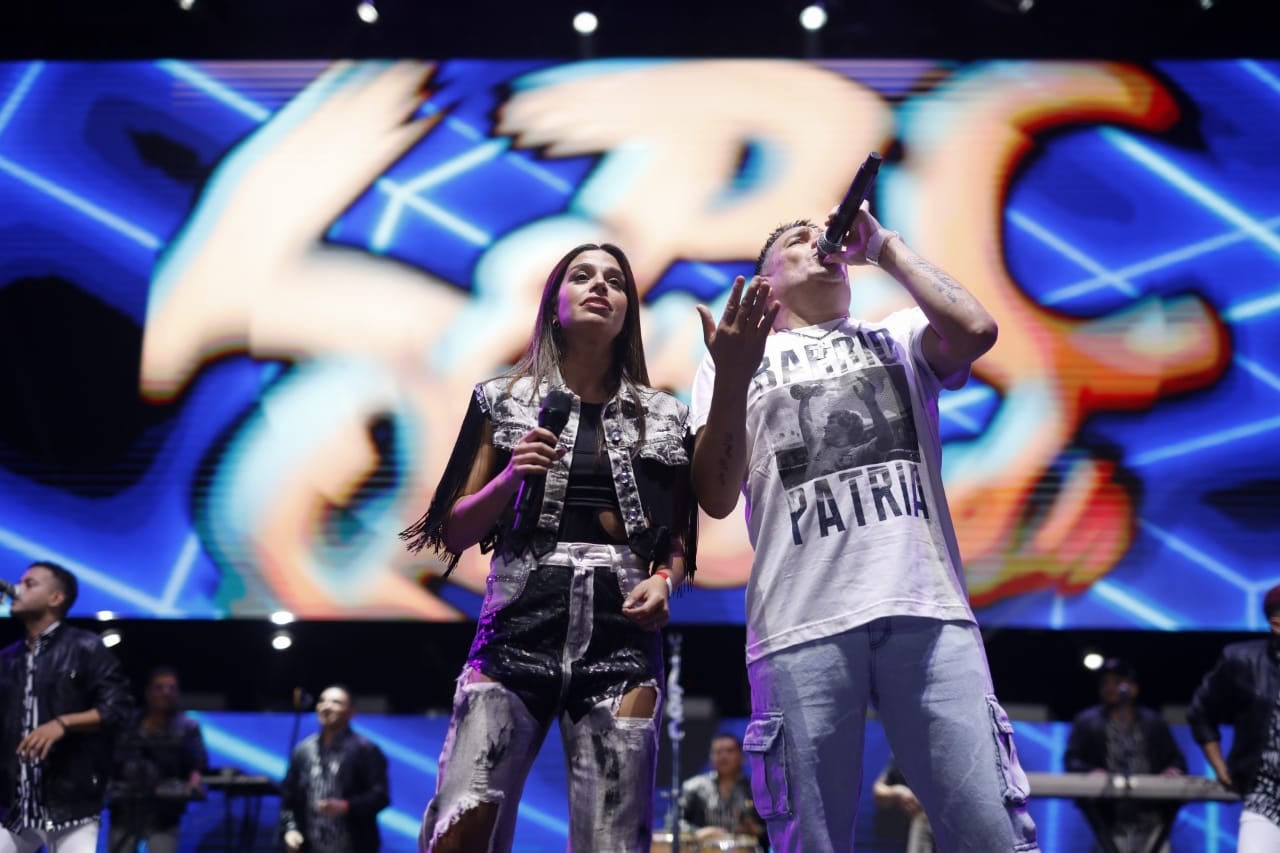 Eugenia Quevedo y Rubén "Keso" Pavón. (Prensa del festival).