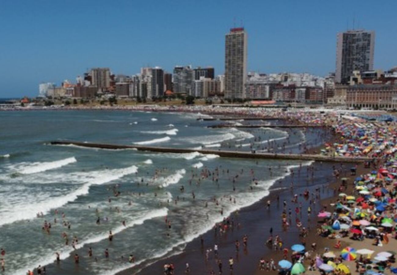 Mar del Plata es uno de los destinos más elegidos para vacacionar en verano.