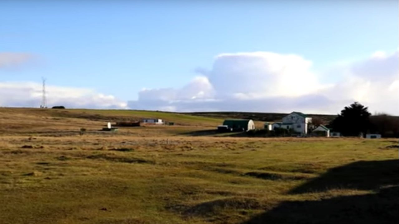 Estancia de Caleta Trullo, Malvinas.