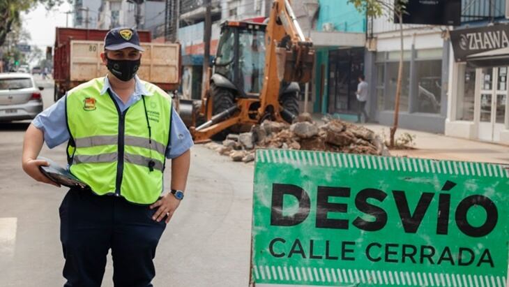 El centro posadeño se encuentra en obras.