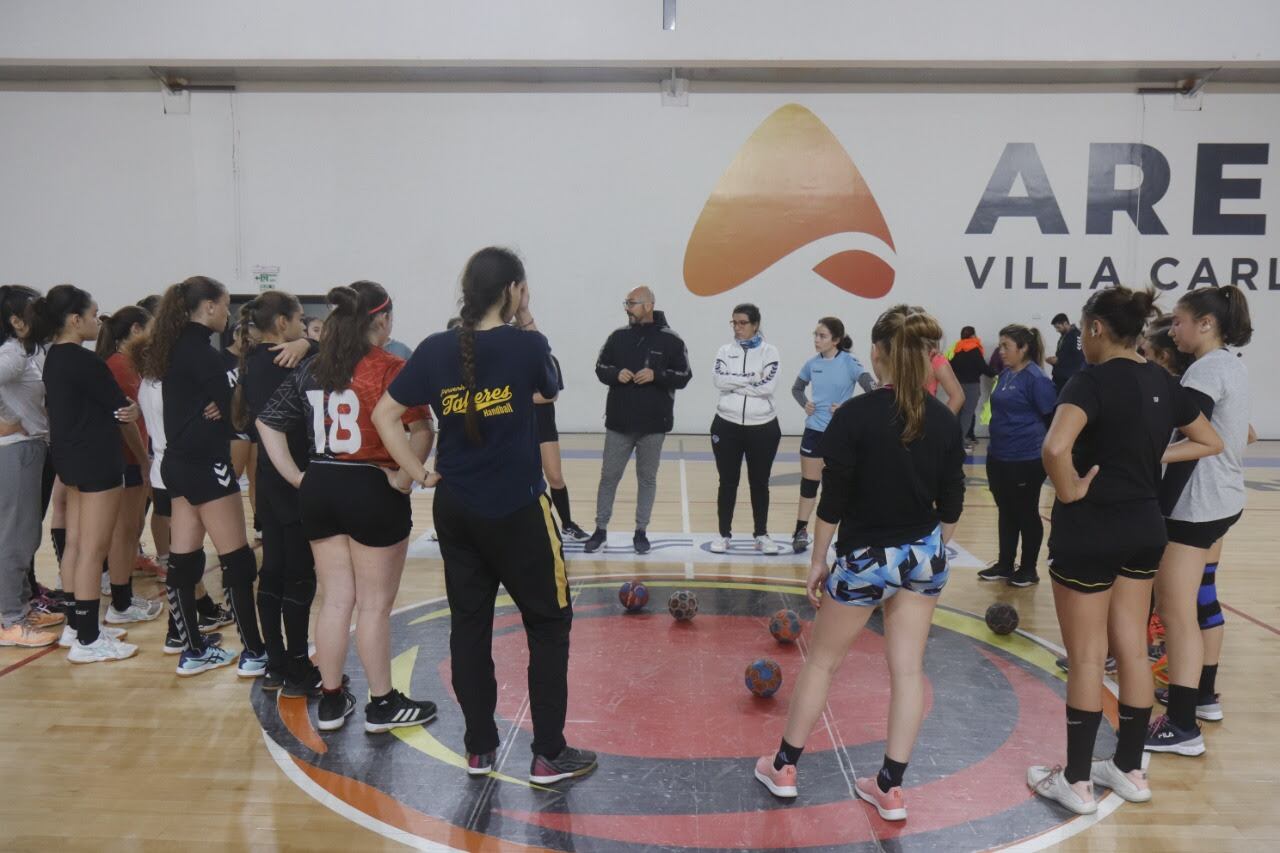 Handball en el Estadio Arena de Carlos Paz